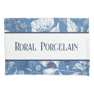 The Royal Blue Porcelain Floral Pattern Vol.2 Pillowcase
