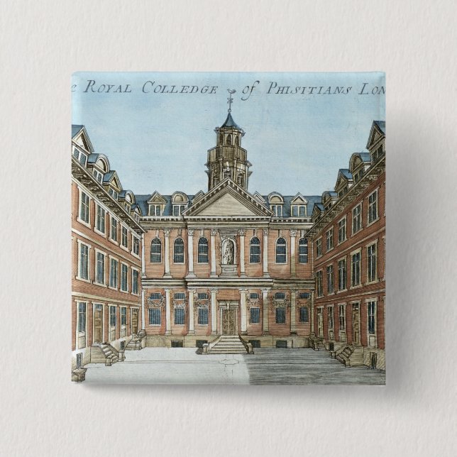 The Royal College of Physicians 15 Cm Square Badge (Front)