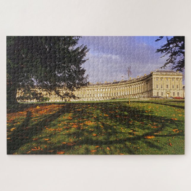 The Royal Crescent, Bath. Jigsaw Puzzle (Horizontal)
