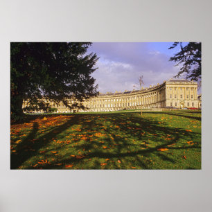 The Royal Crescent, Bath. Poster
