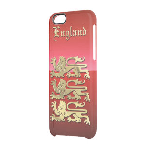 The Royal Crest of King Richard I of England Clear iPhone 6/6S Case