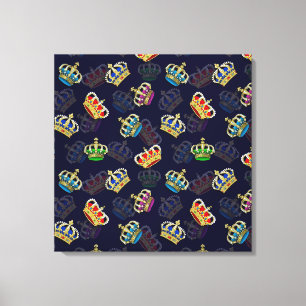 The Royal Crowns Canvas Print