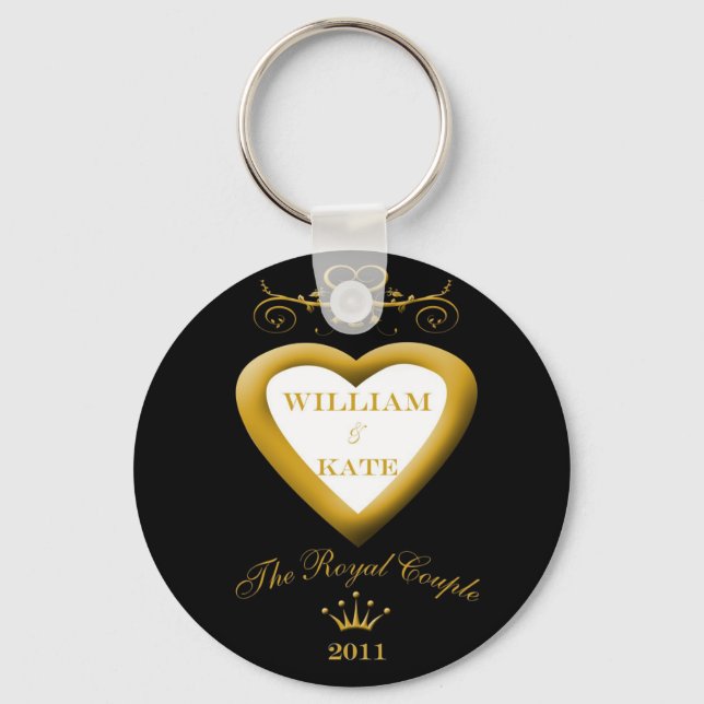 The Royal Engagement/Wedding Keychain (Front)