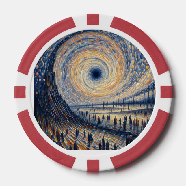 "The Royal Flush Robbery: A Poker Chip Heist" (Front)