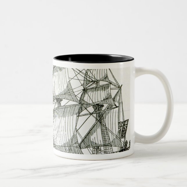 The Royal George Two-Tone Coffee Mug (Right)