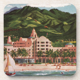 The Royal Hawaiian Hotel Coaster