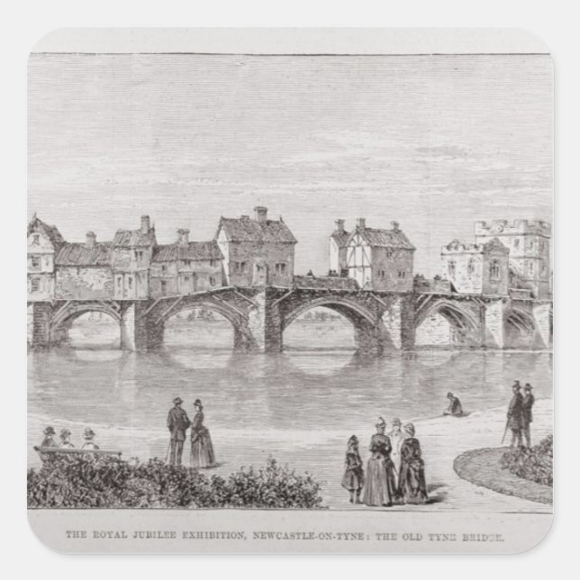 The Royal Jubilee Exhibition, Square Sticker (Front)