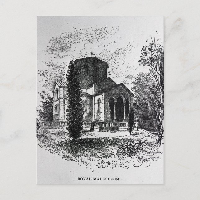 The Royal Mausoleum, Frogmore Postcard (Front)