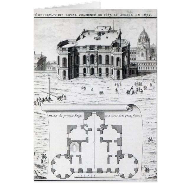 The Royal Observatory in Paris, 1741 (Front)