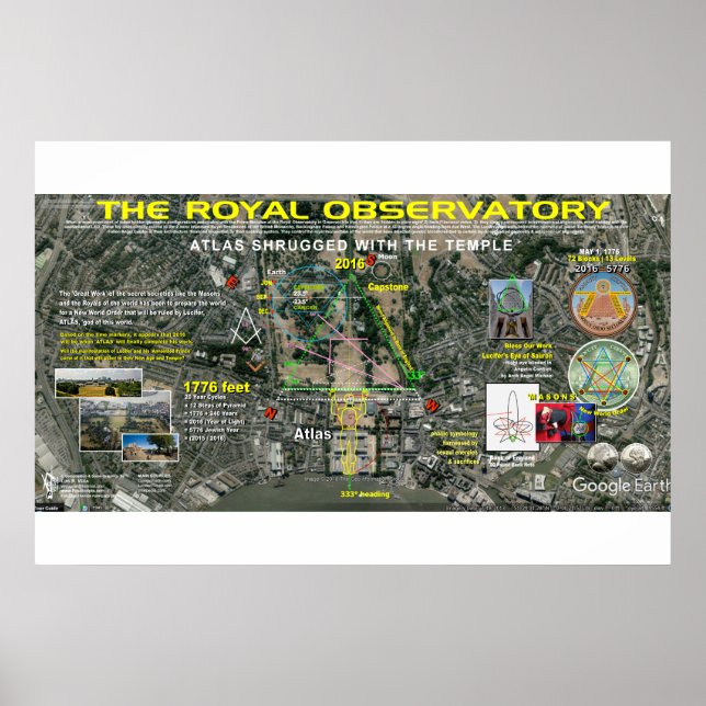 The Royal Observatory Poster (Front)