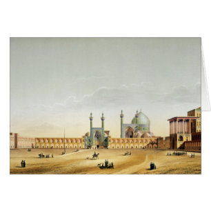 The Royal Palace and the Mesdjid-i-Shah, Isfahan,