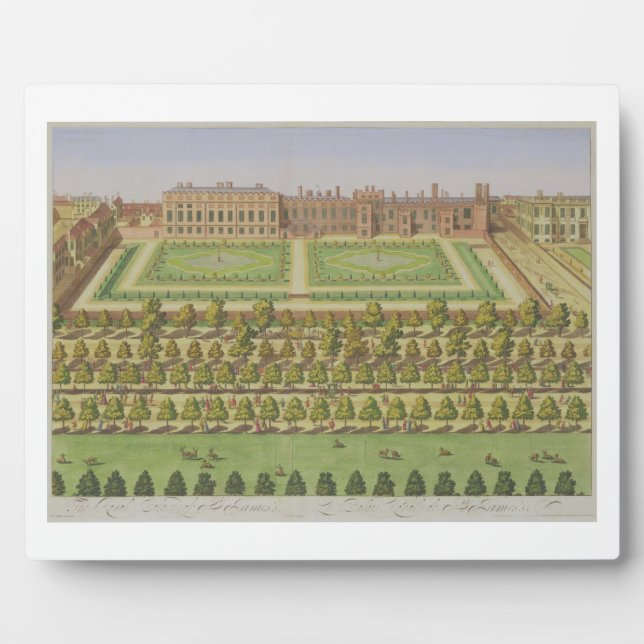 The Royal Palace of St. James', from 'Survey of Lo Plaque (Front)