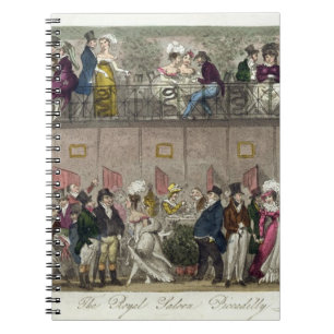 The Royal Saloon, Piccadilly, from 'The English Sp Notebook