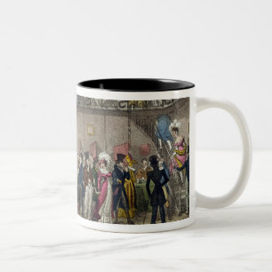 The Royal Saloon, Piccadilly, from 'The English Sp Two-Tone Coffee Mug