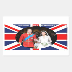 The Royal Wedding 14 Rectangular Sticker