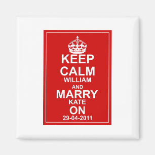 The Royal Wedding Magnet