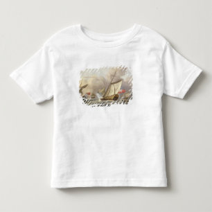The Royal Yacht 'Mary' Exchanging Salutes Toddler T-Shirt