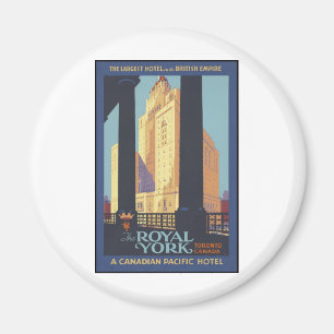 The Royal York Toronto Canada Magnet