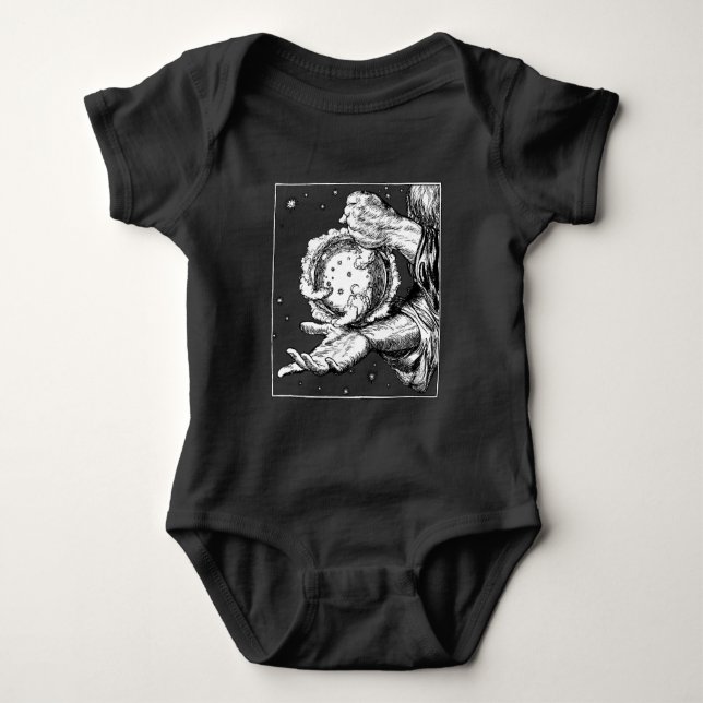 The Rubaiyat of Omar Khayyam Creation Baby Bodysuit (Front)