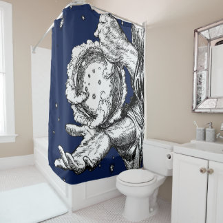 The Rubaiyat of Omar Khayyam Creation Shower Curtain