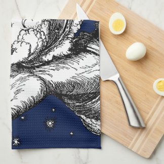 The Rubaiyat of Omar Khayyam Creation Tea Towel