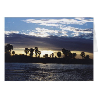 The Rufiji River at Sunset