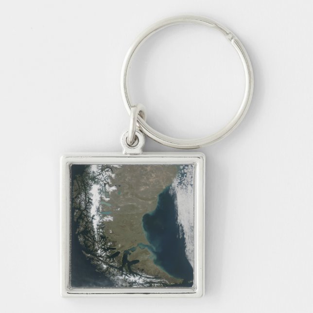 The rugged, snow-capped Andes Key Ring (Front)