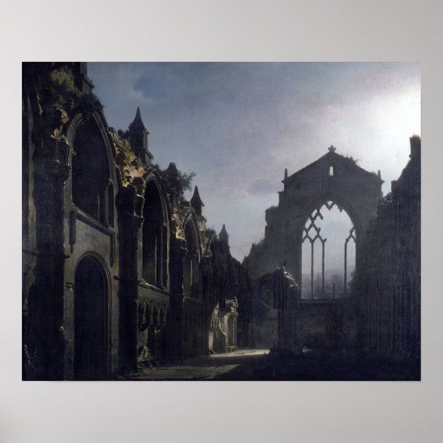 The Ruins of Holyrood Chapel Poster (Front)