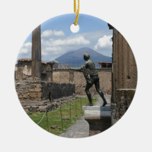 The Ruins of Pompeii Ceramic Tree Decoration