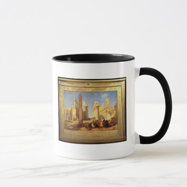 The Ruins of the Palace of Karnak at Thebes Mug (Right)