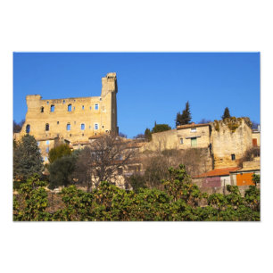The ruins of the Pope's summer castle in Photo Print