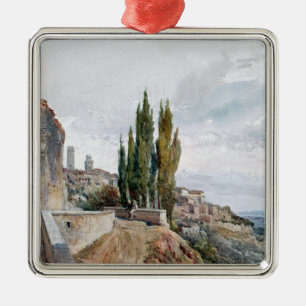 The Ruins of the Roman Theatre Metal Ornament