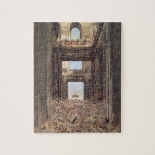 The Ruins of the Tuileries, 1871 Jigsaw Puzzle