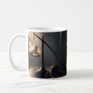The Rules Hold You Up Book Quote Coffee Mug