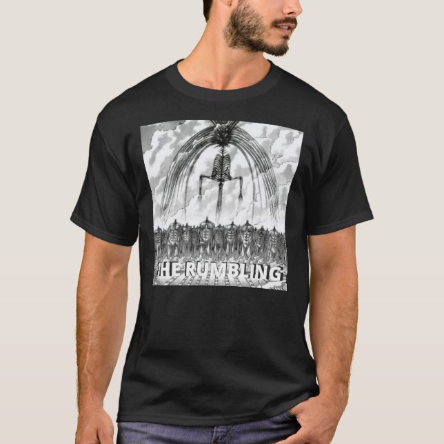 The Rumbling Attack On Titan Classic T-Shirt (Front)