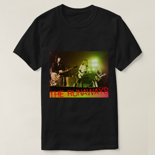 The Runaways at Brumrock, 1976   T-Shirt (Design Front)