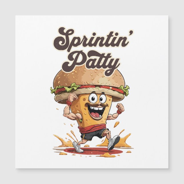 The Running Cheeseburger (Front)