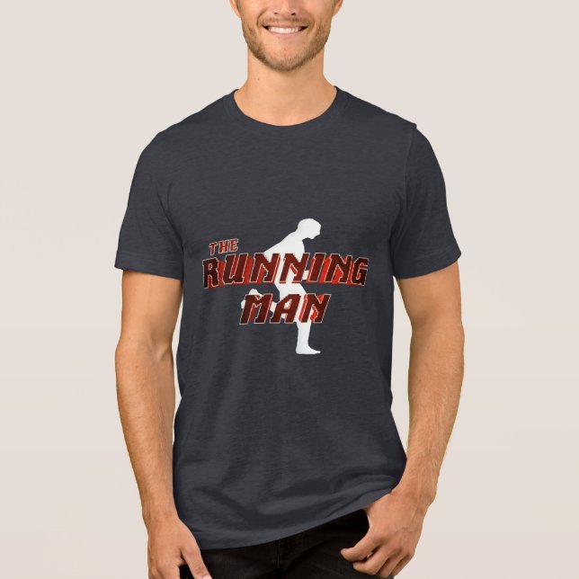 The Running Man Tri-Blend Shirt (Front)