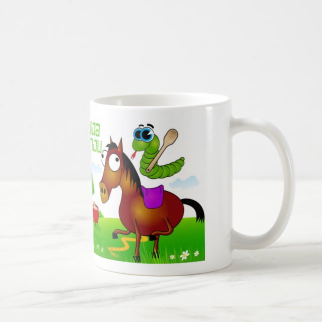 The Running Snake (Ide Zmija) Mug 02 (Right)