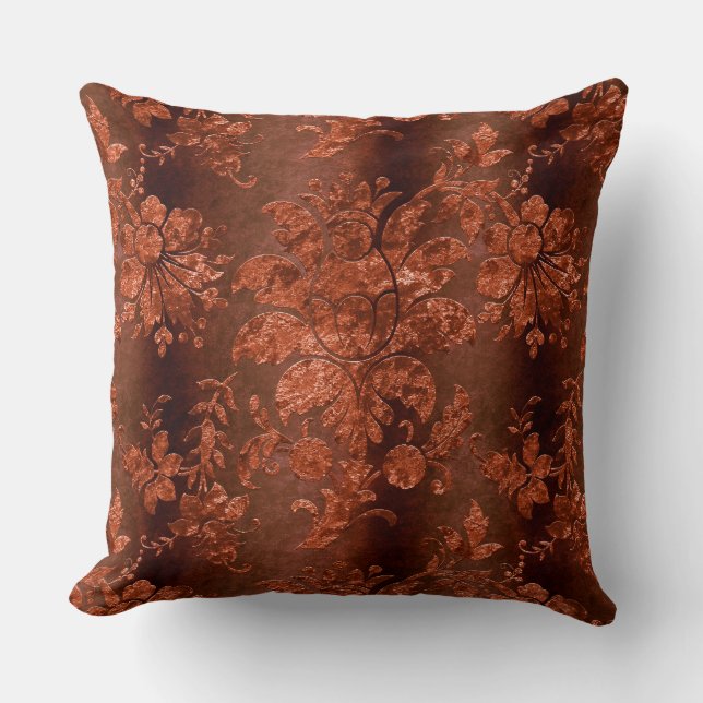 The Russet Velvet  Series Design 9 Cushion (Front)