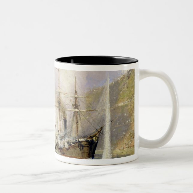 The Russian Destroyer 'Shutka' Two-Tone Coffee Mug (Right)
