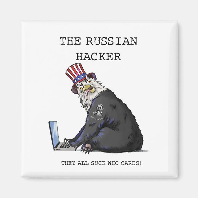 The Russian Hacker Magnet (Front)