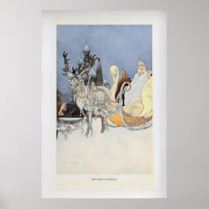 The Russian Princess by Charles Robinson Vintage Poster