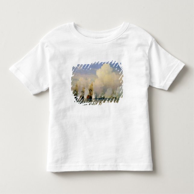 The Russo-Swedish Sea War near Kronstadt in 1790 Toddler T-Shirt (Front)