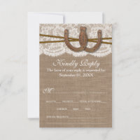 The Rustic Horseshoe Wedding Collection