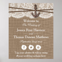 The Rustic Nautical Anchor Wedding Collection