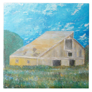 The Rustic Old Barn Ceramic Tile