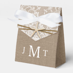 The Rustic Starfish Beach Wedding Collection Favour Box