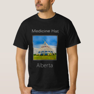 The Saamis Tepee, Medicine Hat, Alberta T-Shirt