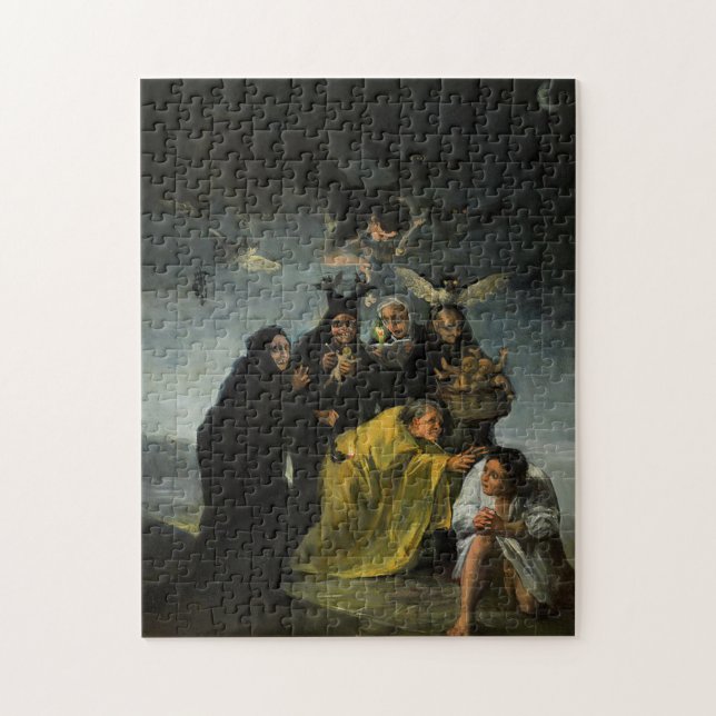 The Sabbath Of Witches Francisco Goya Jigsaw Puzzle (Vertical)